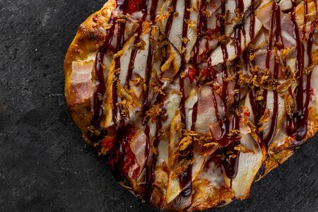 Цыпленок BBQ с беконом