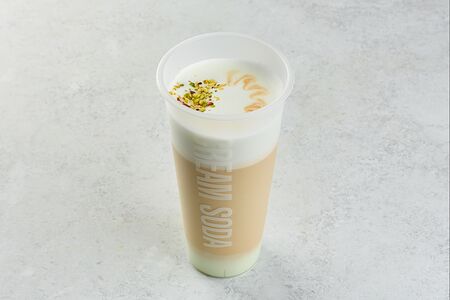 Латте Фисташка-белый шоколад