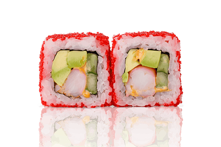 Ролл Калифорния с креветкой