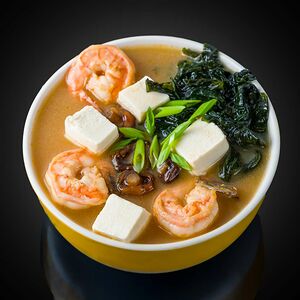 Мисо-суп с креветками