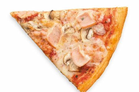 С ветчиной и грибами