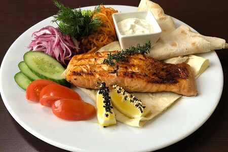 Сёмга в винном маринаде