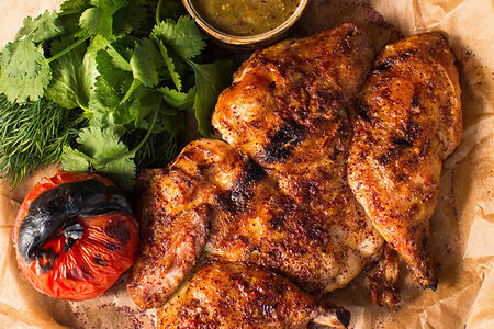 Цыпленок на углях