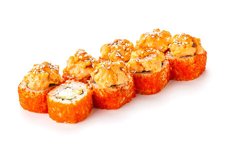 Запеченный с лососем