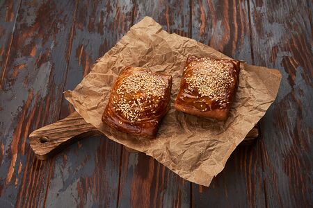 Самса с индейкой и сыром