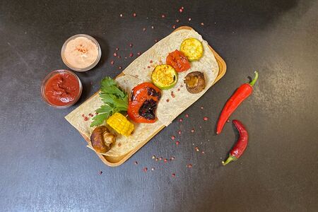 Овощи микс на углях