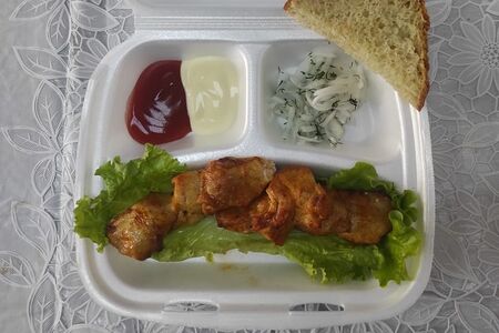 Шашлык из курицы