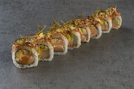 Ролл с гребешком