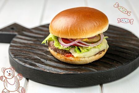 Мини-крабсбургер по рецепту Спанч Боба