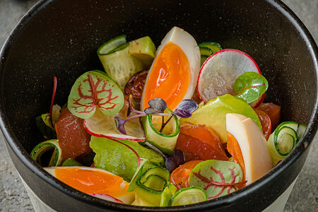 Чираши с лососем