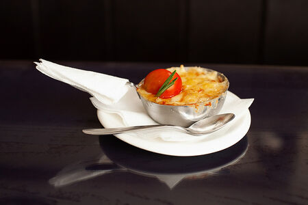 Жюльен с грибами и курицей