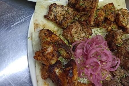 Ассорти мясное на углях