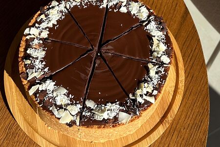 Кокосовый чизкейк