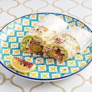 Марокканская шаурма с фалафелем