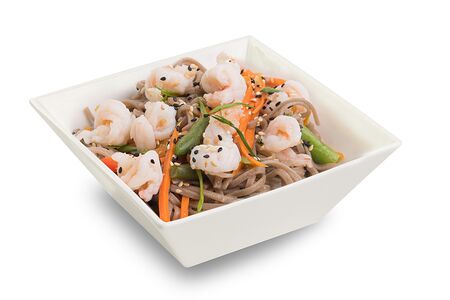 Соба с креветками