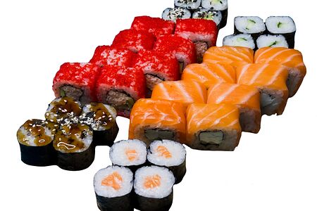 Ролл Калифорния с крабом