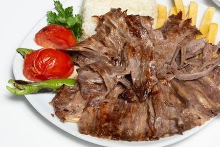 Баранина с рисом и овощами