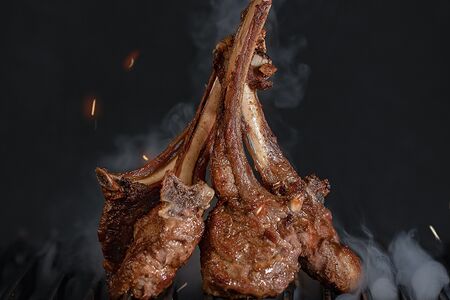 Шашлык из каре ягненка