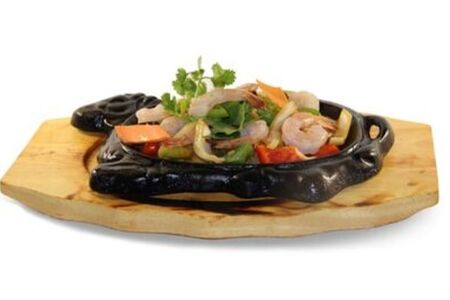 506 Креветки, жаренные с луком