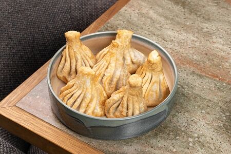 Хинкали жареные