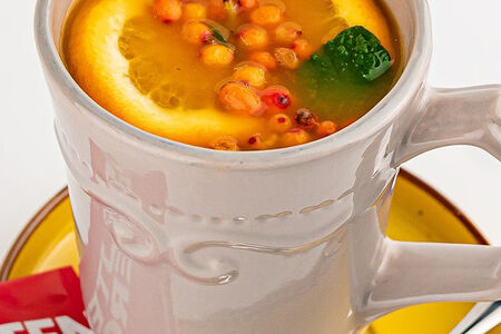 Чай облепиха-апельсин