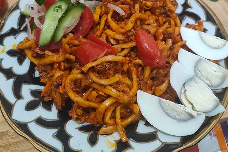 Жареный лагман