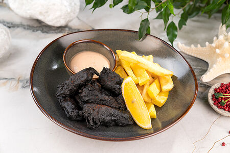 Фиш-н-чипс из трески