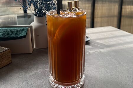 Апельсиново-малиновый тоник