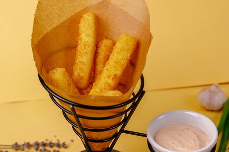 Жареная моцарелла