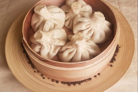 Хинкали с бараниной