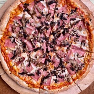 Пицца Ветчина с грибами