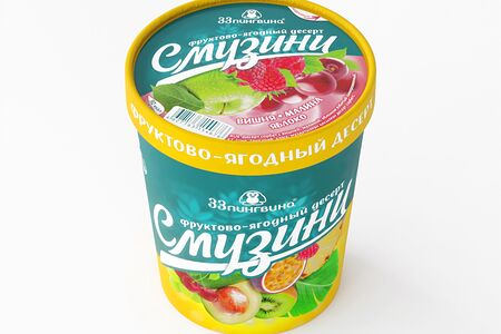 Смузини Вишня-малина-яблоко