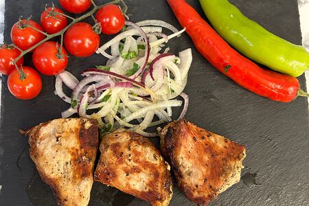 Шашлык из cвинoй мякоти