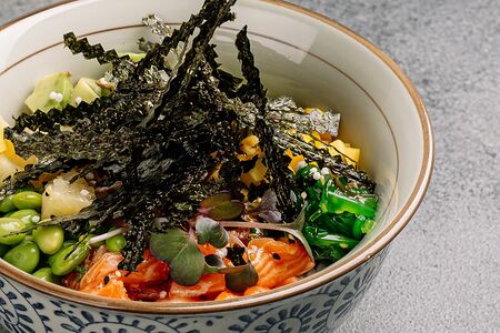 Поке с лососем, Гавайи