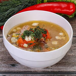 Шурпа с говядиной