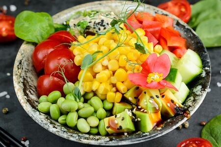 Поке овощное