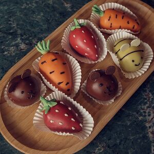 Детское пирожное Картошка в шоколаде 