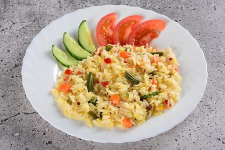 Рис с овощами