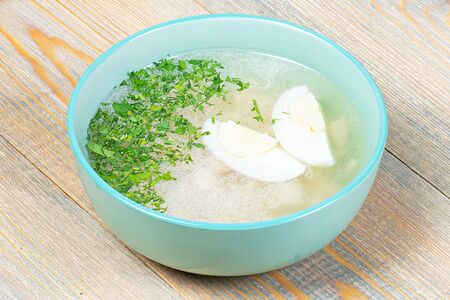 Суп с домашней лапшой