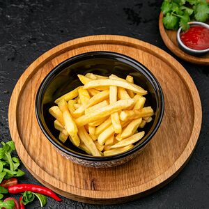 Картофель фри с кетчупом