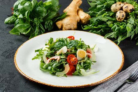 Салат Телятина с рукколой