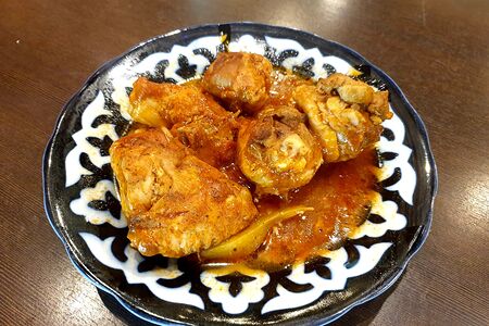 Чахохбили из курицы с овощами