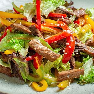 Հորթի մսով աղցան