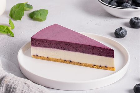 Муссовый пп чизкейк Голубика - ежевика