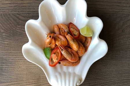 Креветки острые