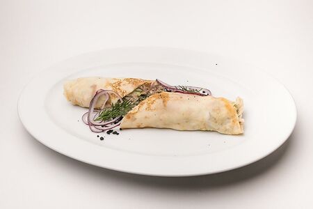 Мясной ролл-салат