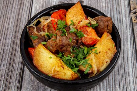 Оджахури из говяжьего языка