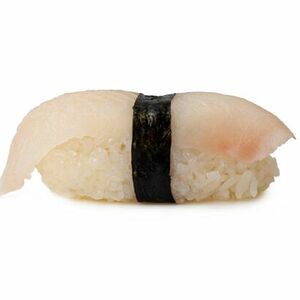 Суши с окунем татаки