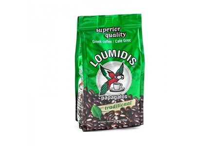 Кофе натуральный молотый греческий Loumidis Papagalos