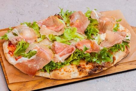 Буррата и парма